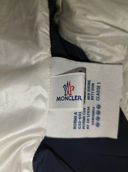 Moncler - Doudoune coupe courte marine taille XS - Le Saptuaire