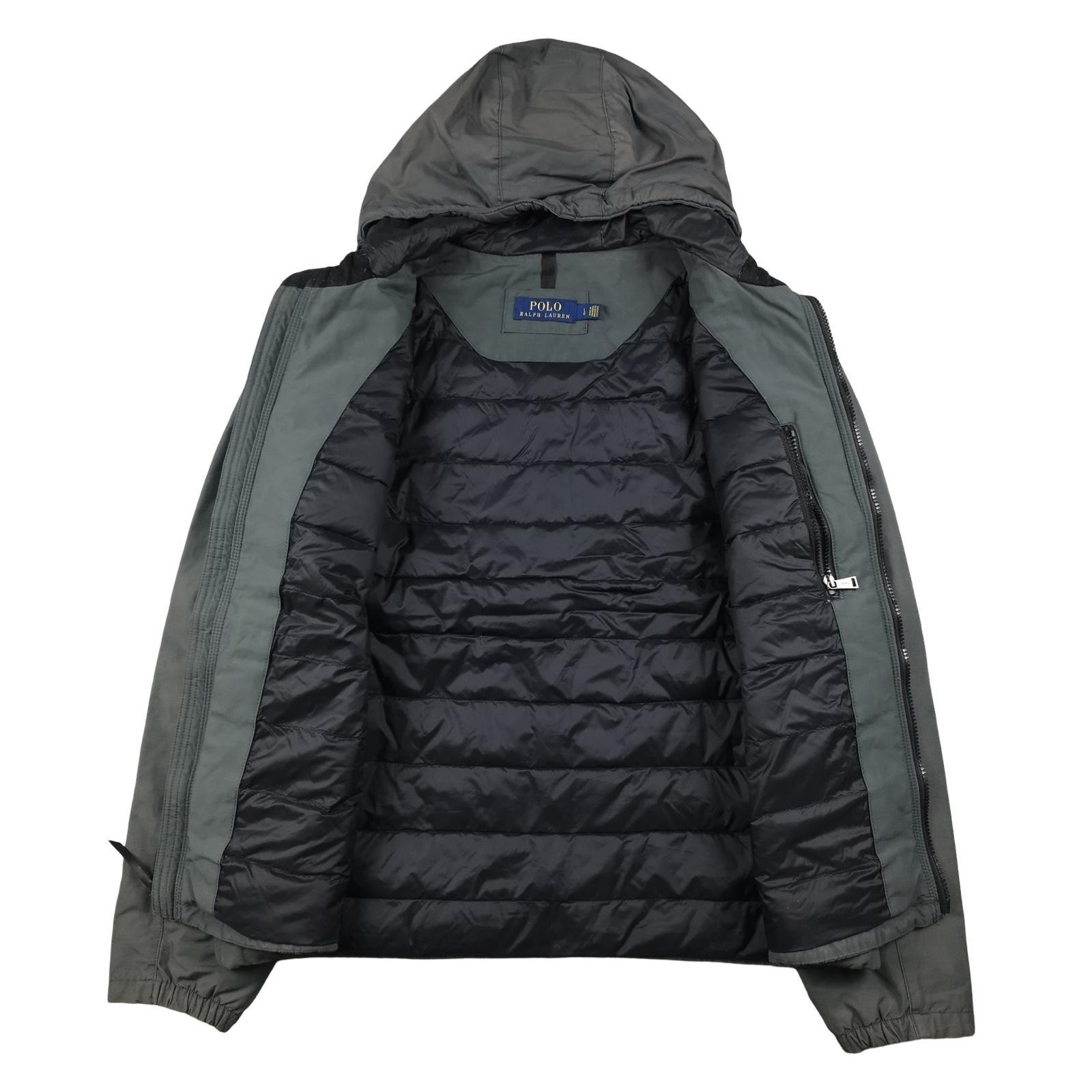 Ralph Lauren - Parka matelassée gris taille L - Le Saptuaire