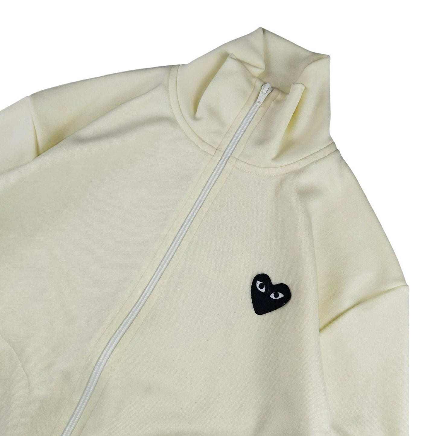 Comme des garçons - Veste zippée crème taille S