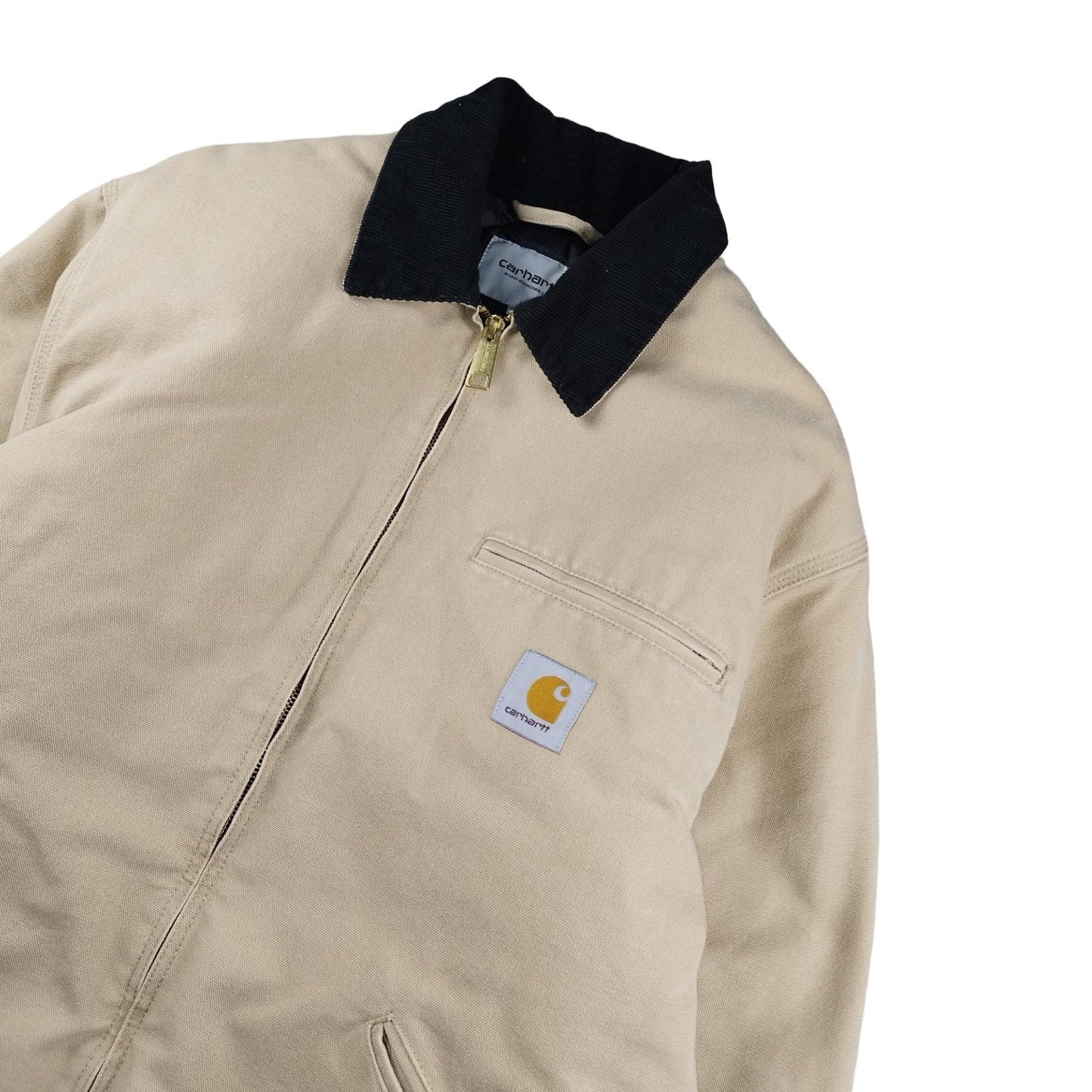 Carhartt OG Detroit Jacket - Cream Jacket size M