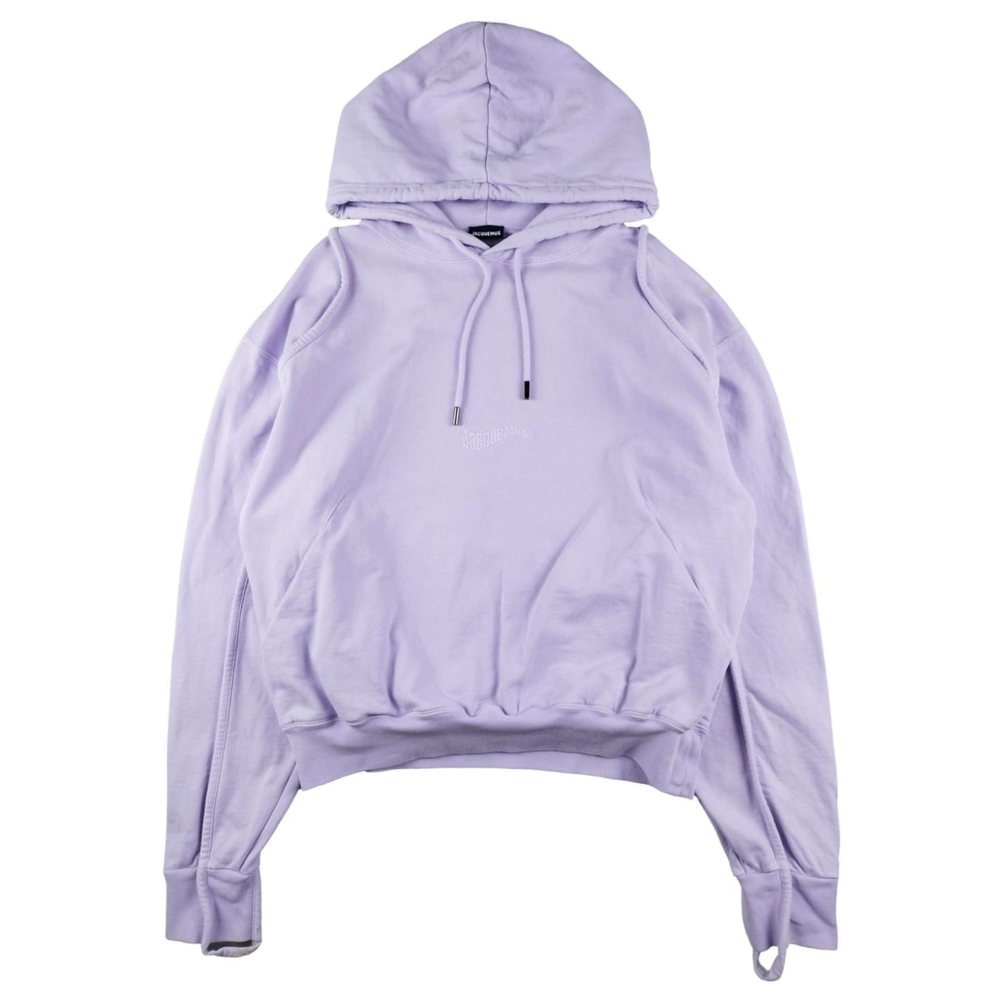 Jacquemus “Le Sweat Shirt Camargue” - Lilac hooded sweater size M