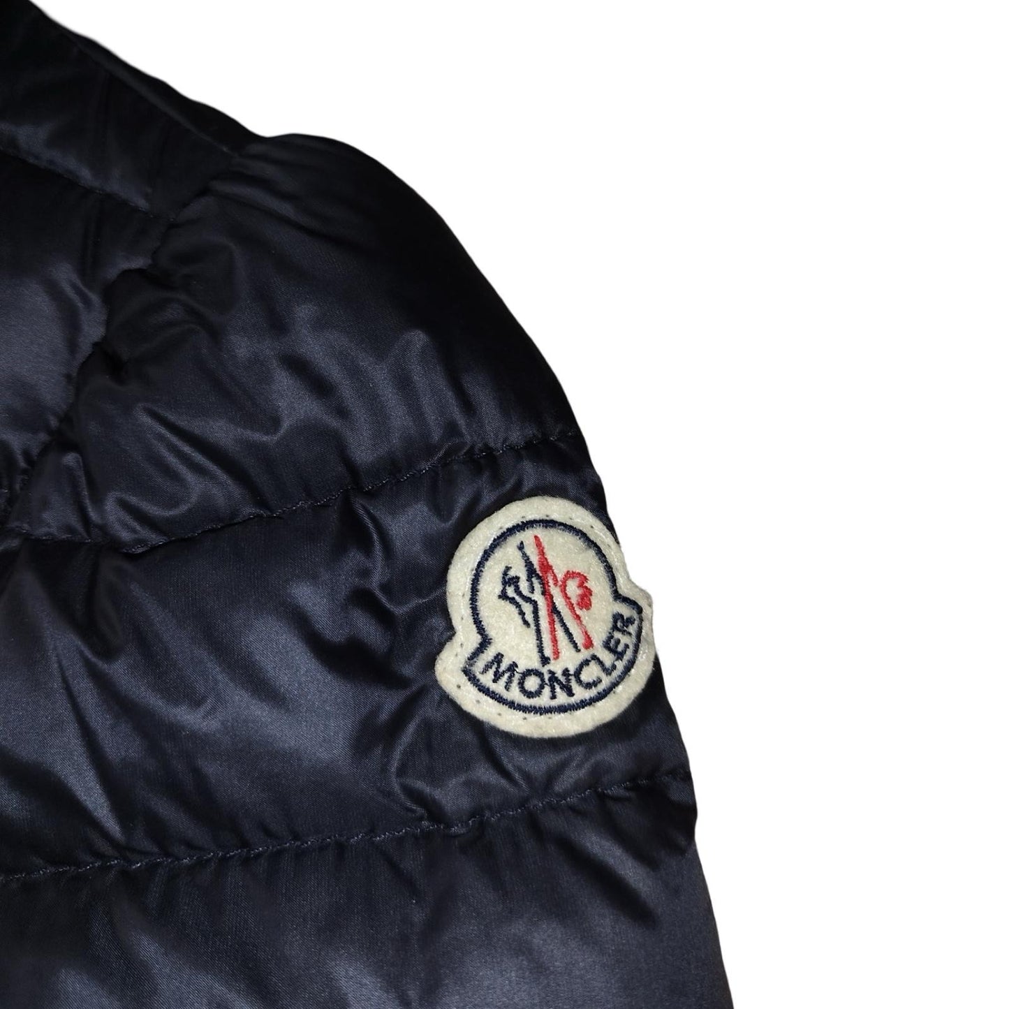 Moncler - Chaqueta de plumas, color negro, modelo de mujer, talla S