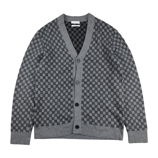 Sandro - Cardigan monogramme gris foncé taille S - Le Saptuaire