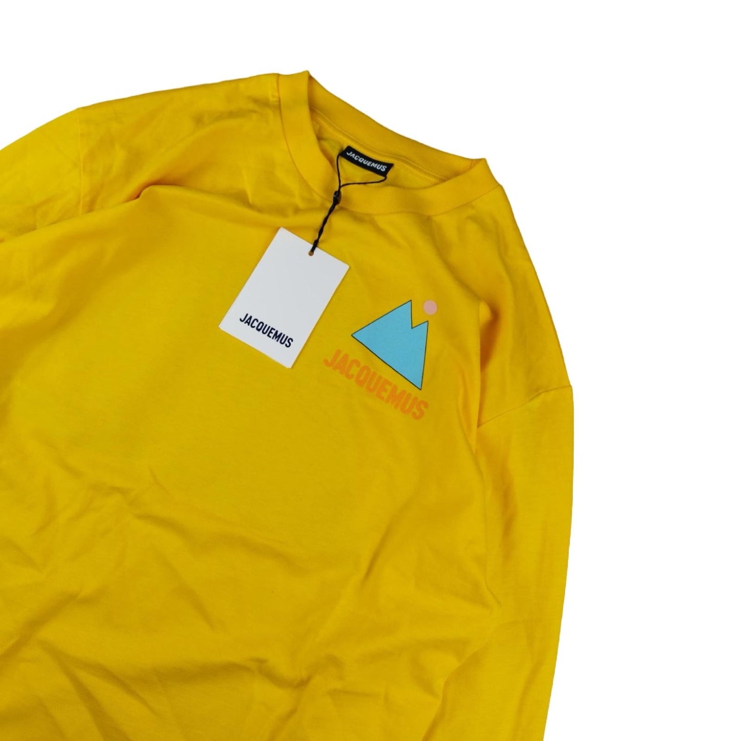 Jacquemus - Crewneck long sleeve t-shirt yellow size S