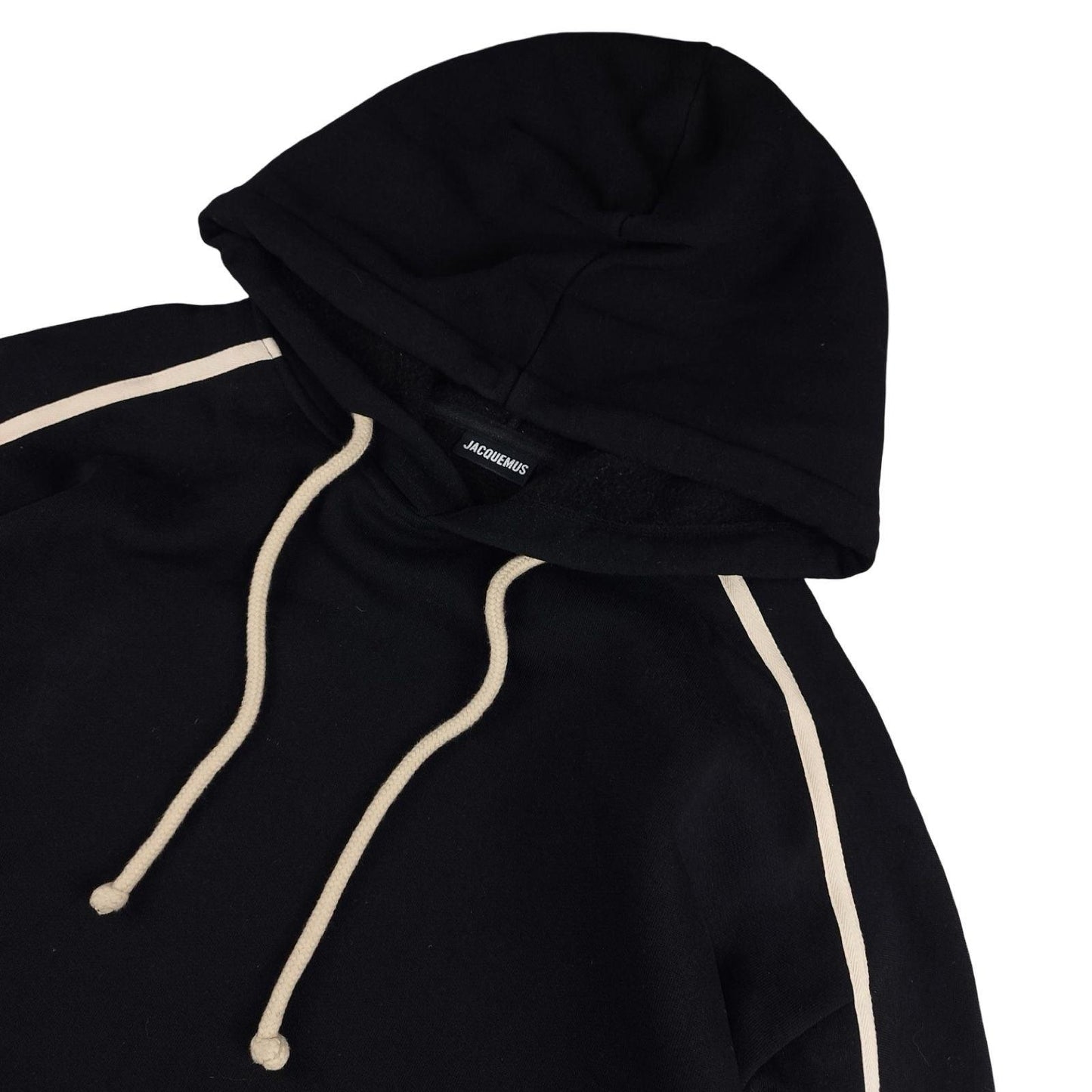 Jacquemus - Pull à capuche, noir, taille XL