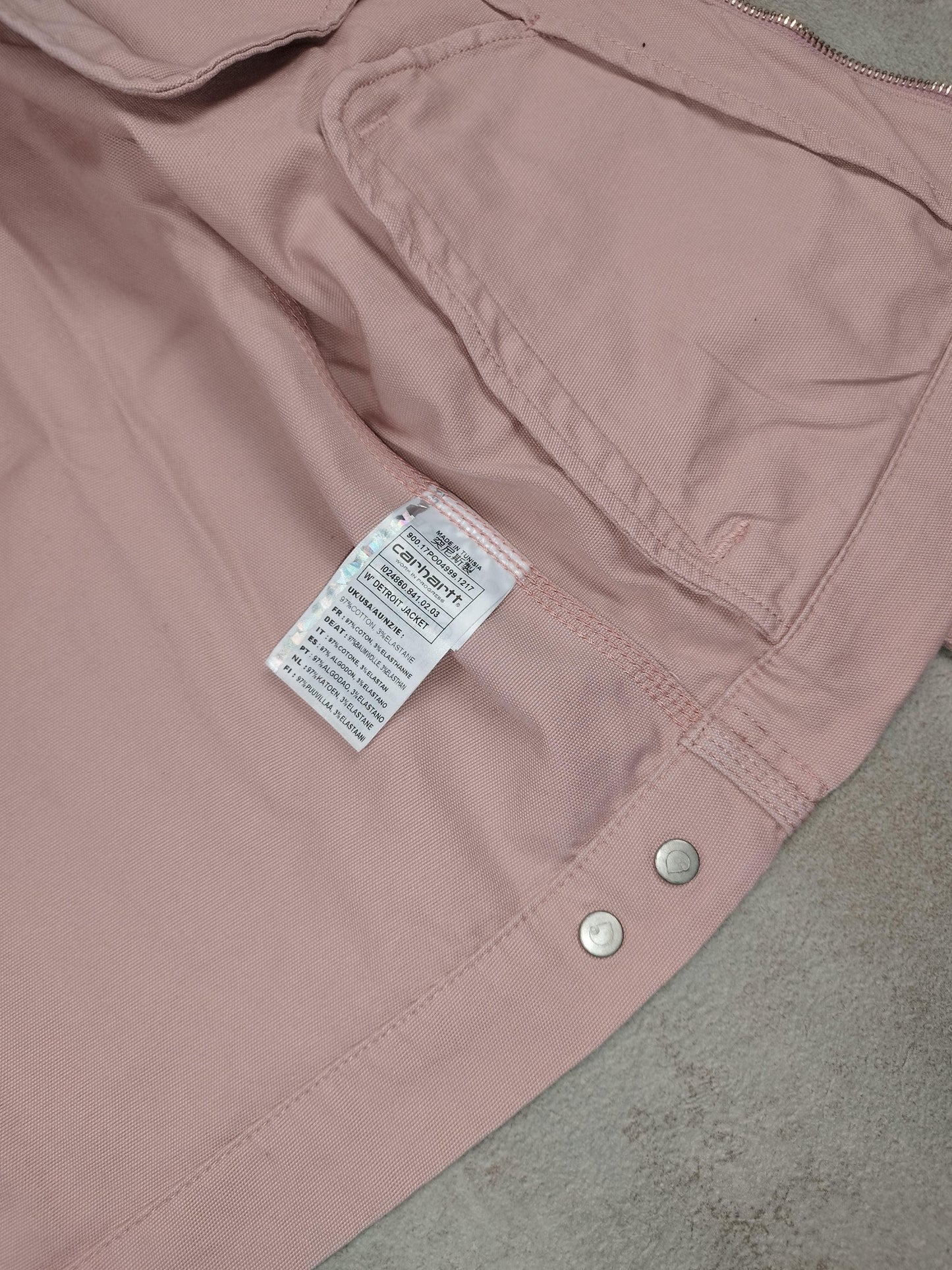 Carhartt - Women Detroit Jacket rose taille XS - Le Saptuaire