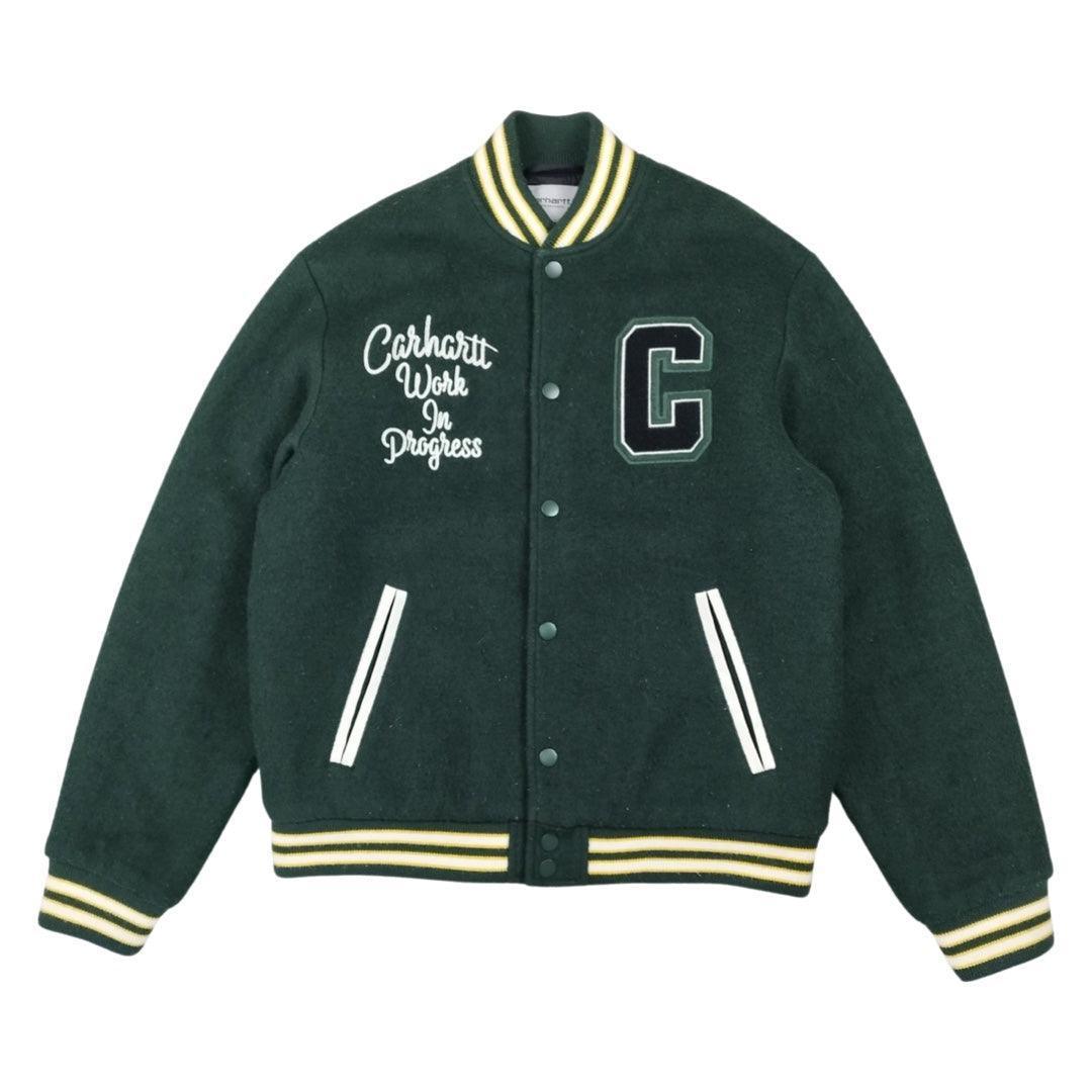 Varsity Jacket matelassée verte taille M - Le Saptuaire