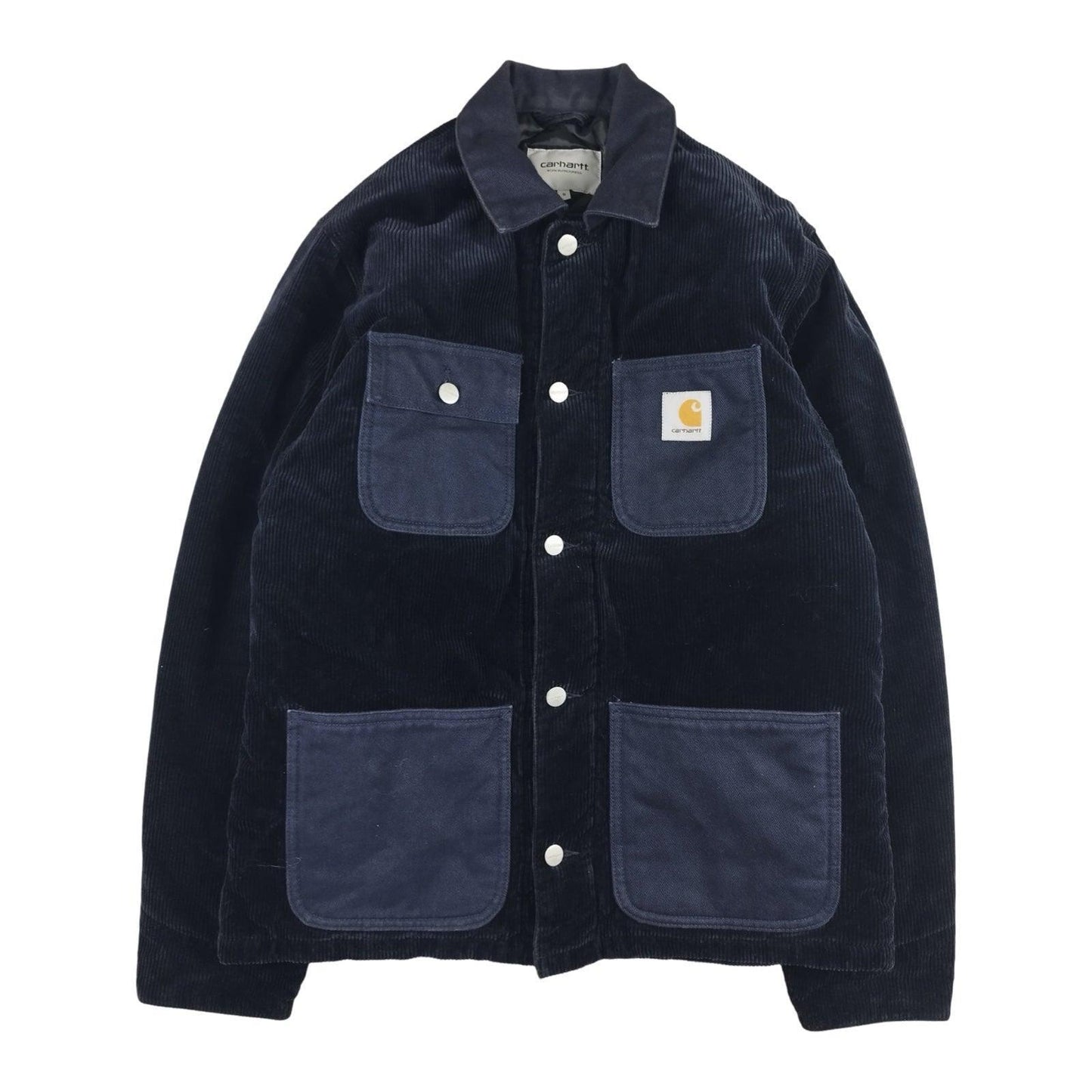 Carhartt - Veste « Michigan Coat » en velours bleu marine taille S - Le Saptuaire