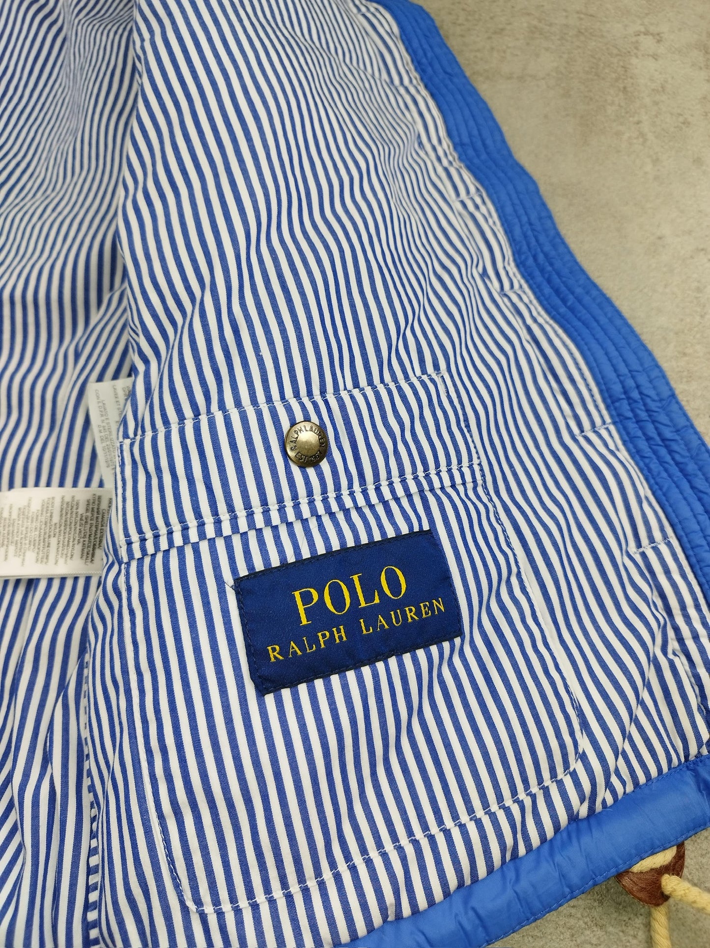 Ralph Lauren - Doudoune bleu taille S