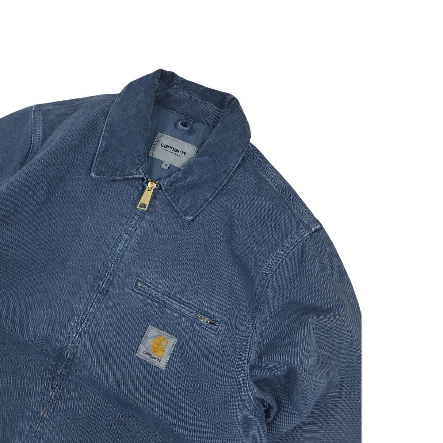 Carhatt - Veste « Détroit Jacket » bleu taille S - Le Saptuaire