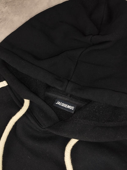 Jacquemus - Pull à capuche, noir, taille XL