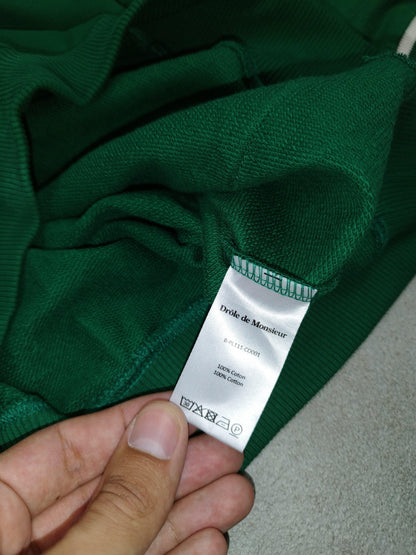 Drôle de Monsieur - Polo vert taille S oversized - Le Saptuaire