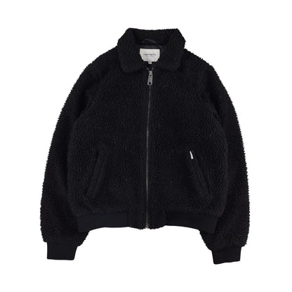 Carhartt - Veste « W’ Jonesville Bomber Jacket » polaire noir taille XS - Le Saptuaire