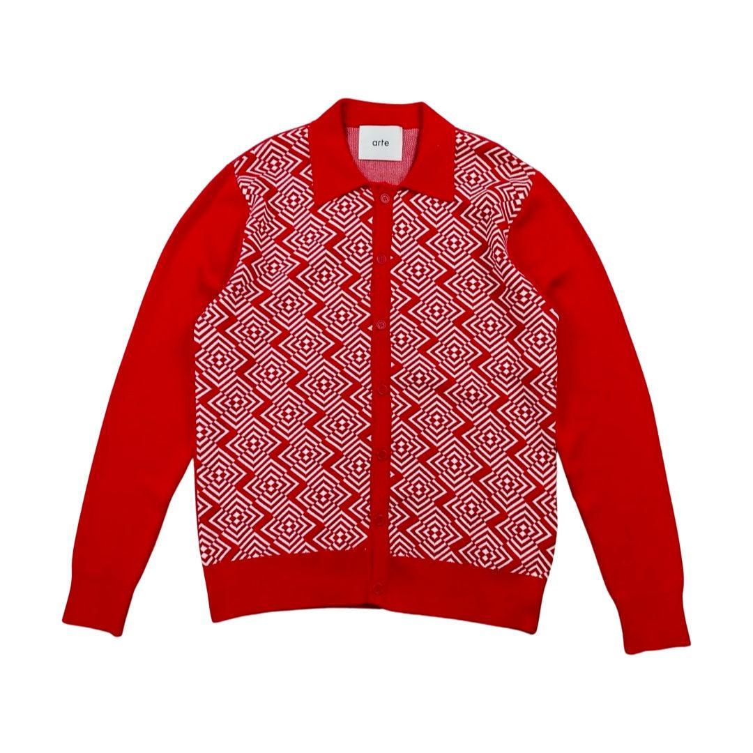 Arte - Cardigan Arte rouge taille M - Le Saptuaire