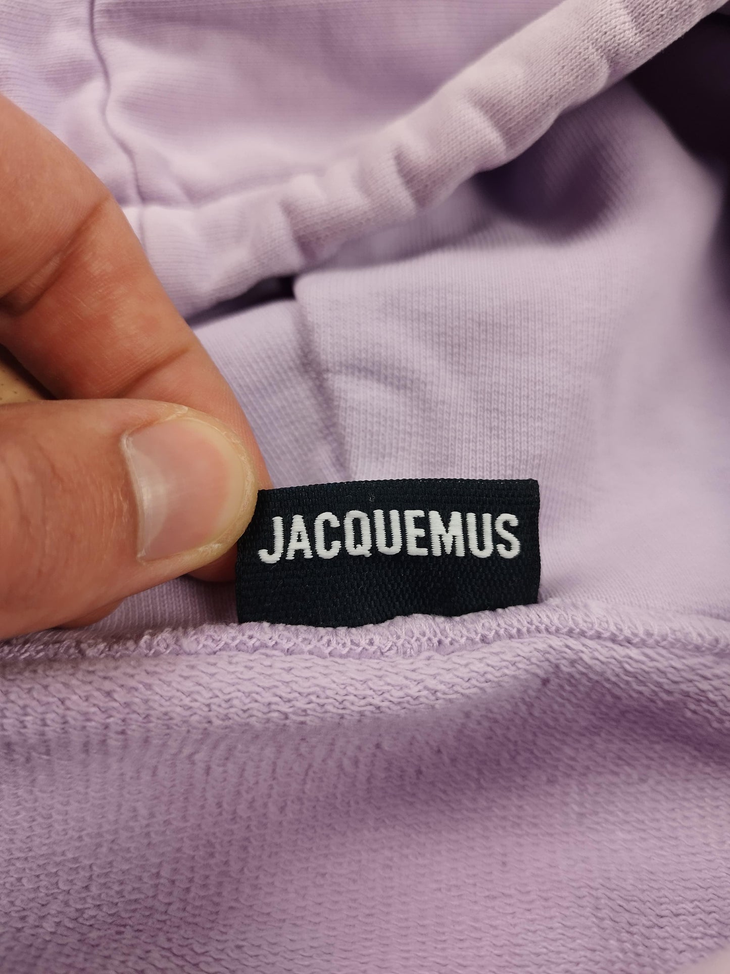 Jacquemus - Pull à capuche Camargue Lila taille XS - Le Saptuaire