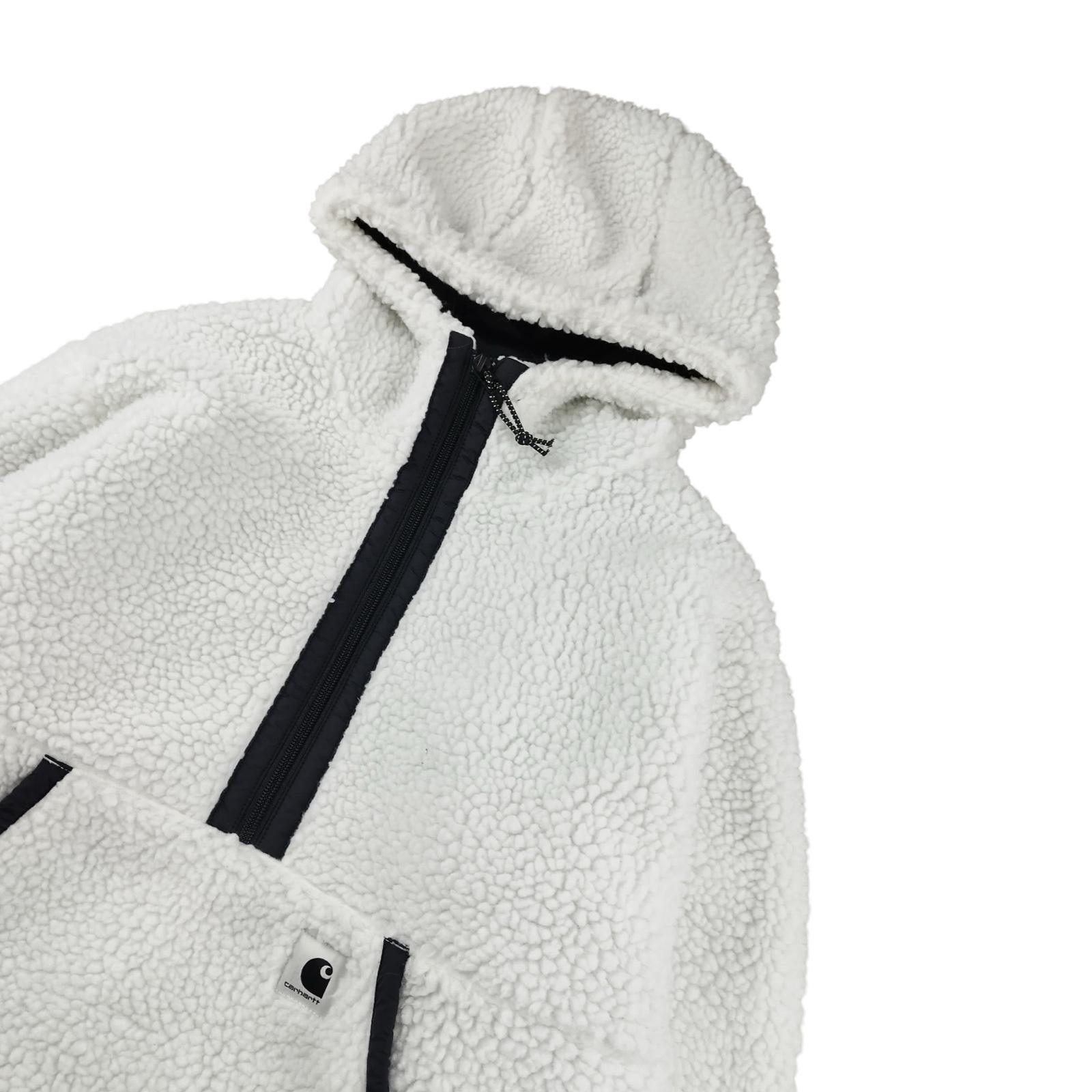 Carhartt - Veste polaire à capuche blanche taille S - Le Saptuaire