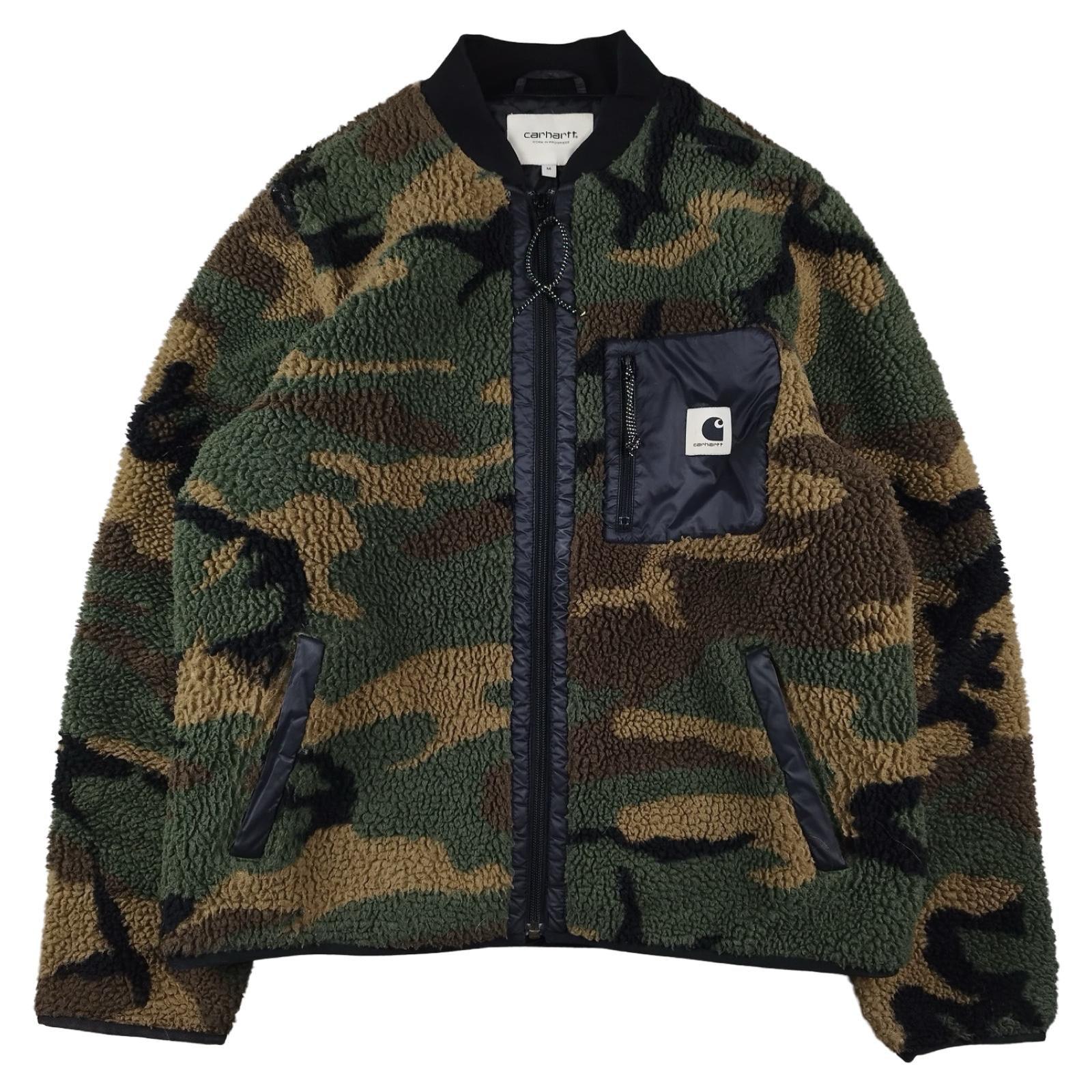 Carhartt - Polaire zippée camouflage taille M - Le Saptuaire