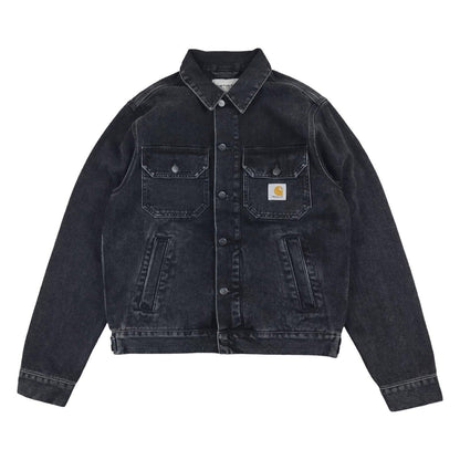 Carhartt - Veste « Stetson Jacket » en jean noire taille S - Le Saptuaire