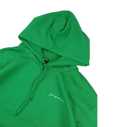 Jacquemus - Pull à capuche vert taille L - Le Saptuaire