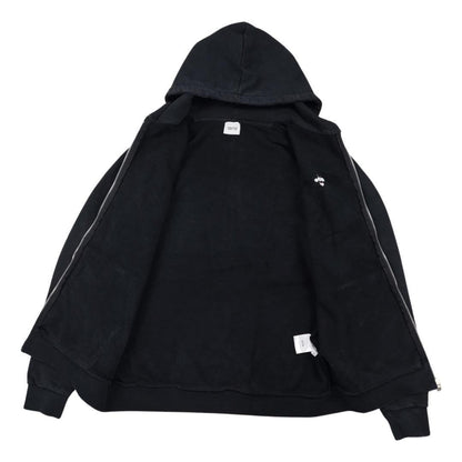 Pull zippé à capuche noir taille XL - Le Saptuaire