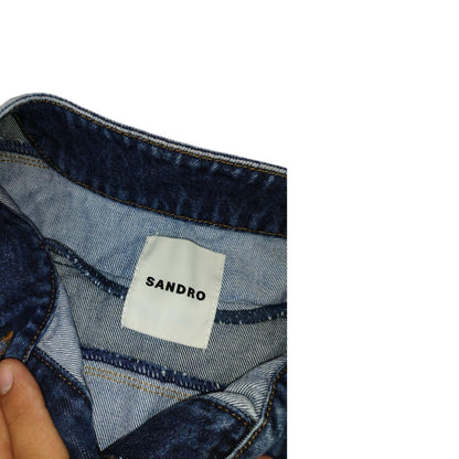 Sandro - Veste en jean bleue taille S - Le Saptuaire