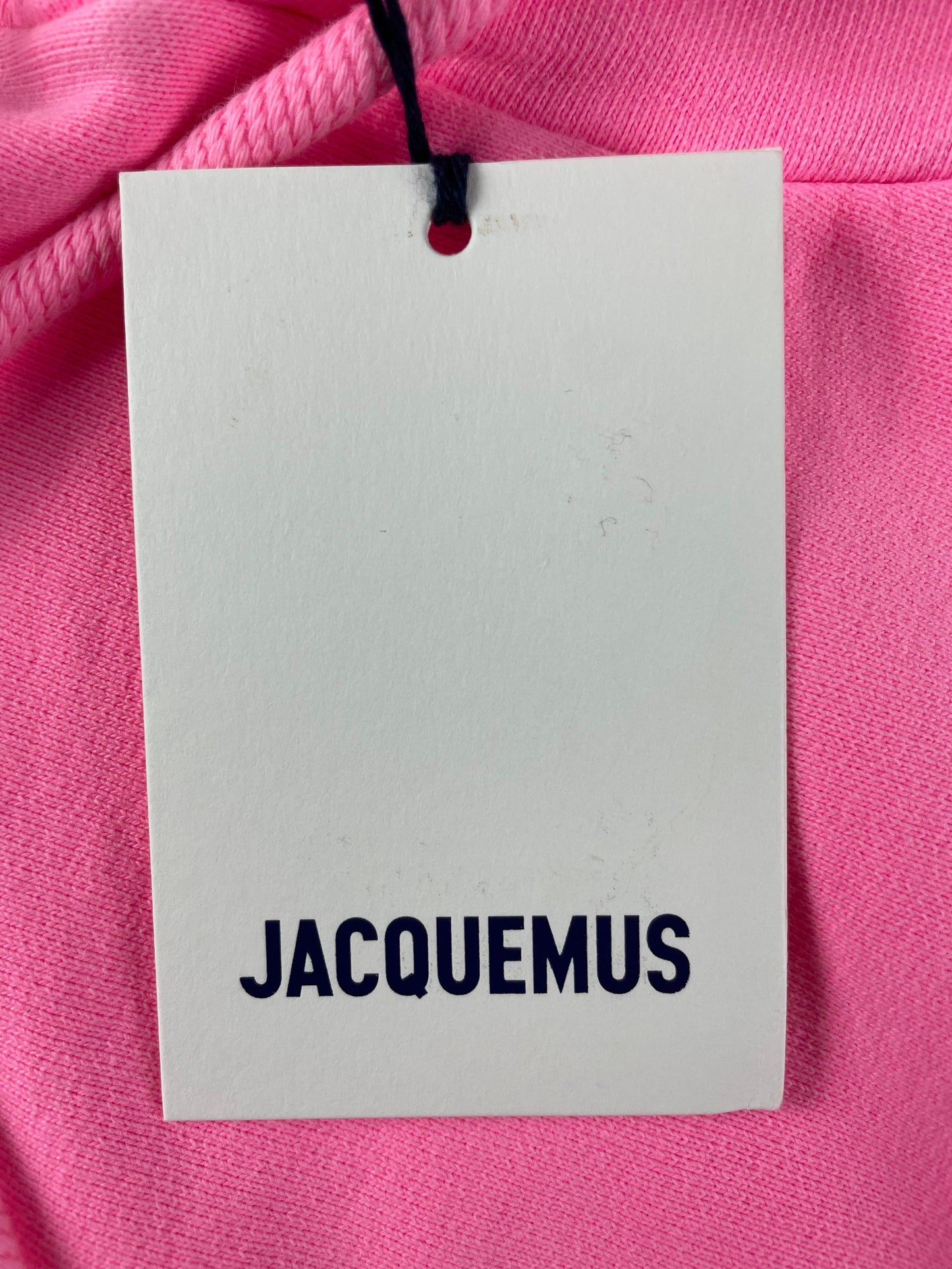 Jacquemus - Pull à capuche rose taille S neuf avec étiquette