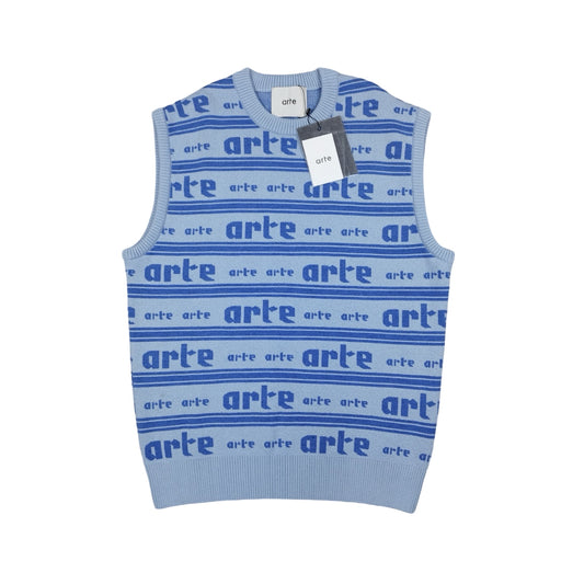 Arte - Gilet sans manches bleu ciel taille L