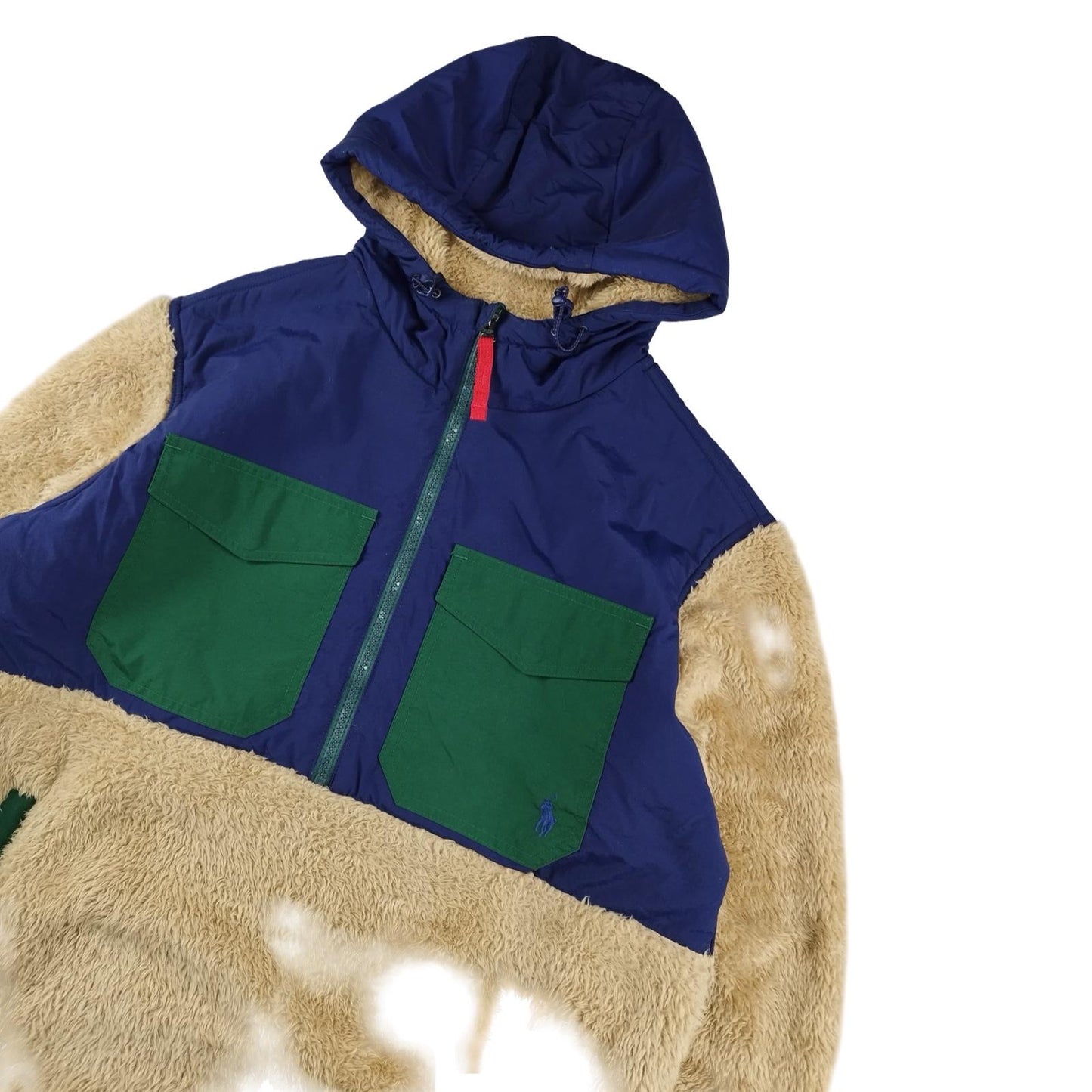 Ralph Lauren - Multicolored Fleece Jacket Size M