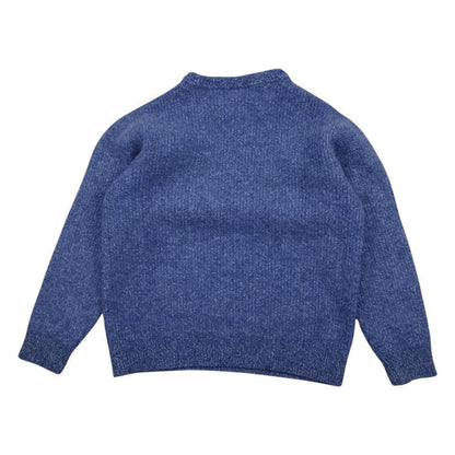 Pull en laine bleu taille M - Le Saptuaire