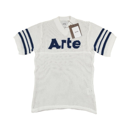 Arte - T-shirt tricoté blanc taille S - Le Saptuaire