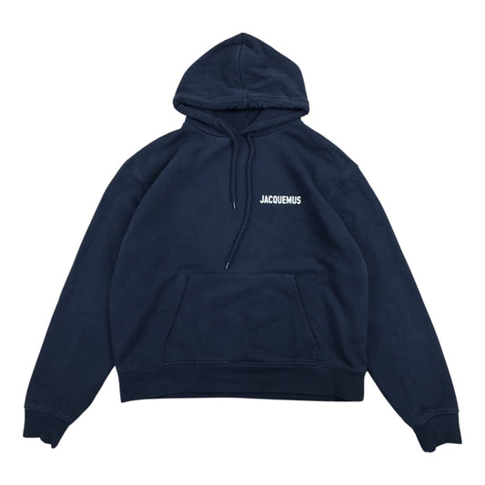 Pull à capuche bleu marine taille XL - Le Saptuaire