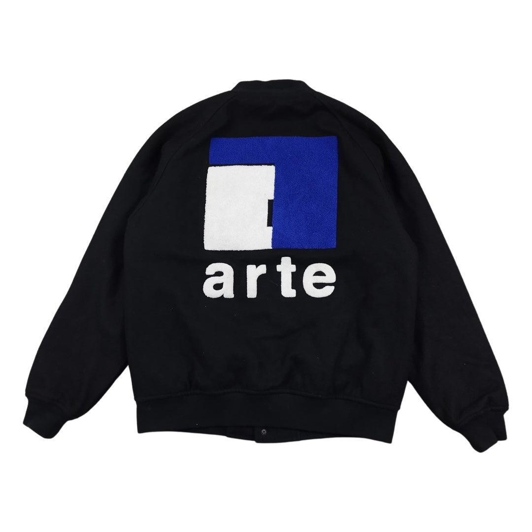 Varsity Jacket en laine noire taille L - Le Saptuaire