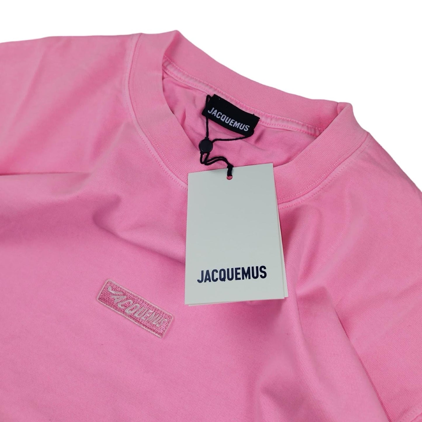 Jaquemus - T-shirt manche longue rose fuchsia taille S