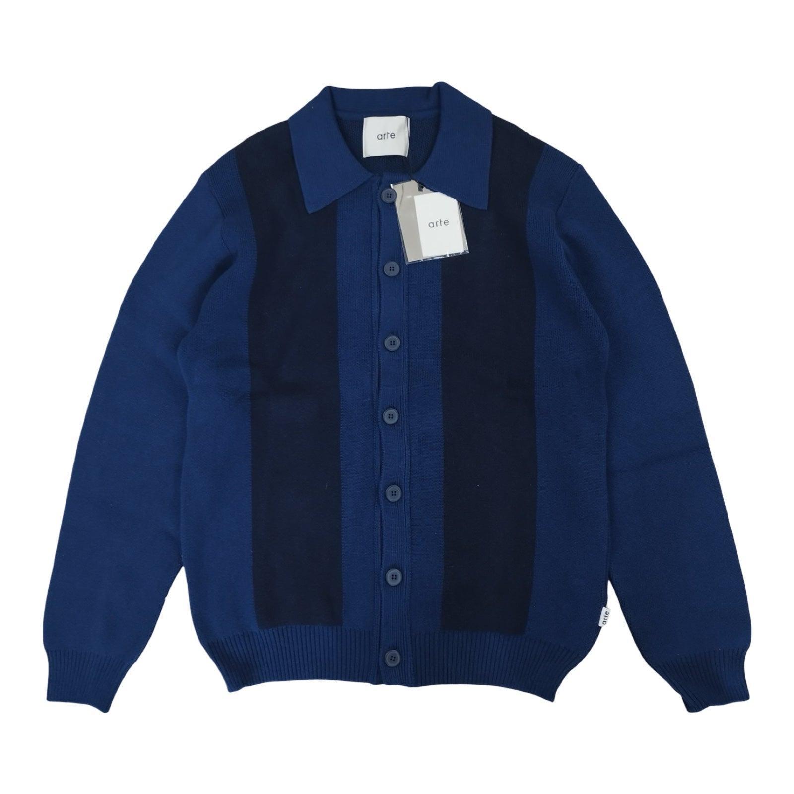 Arte - Cardigan bleu taille L - Le Saptuaire