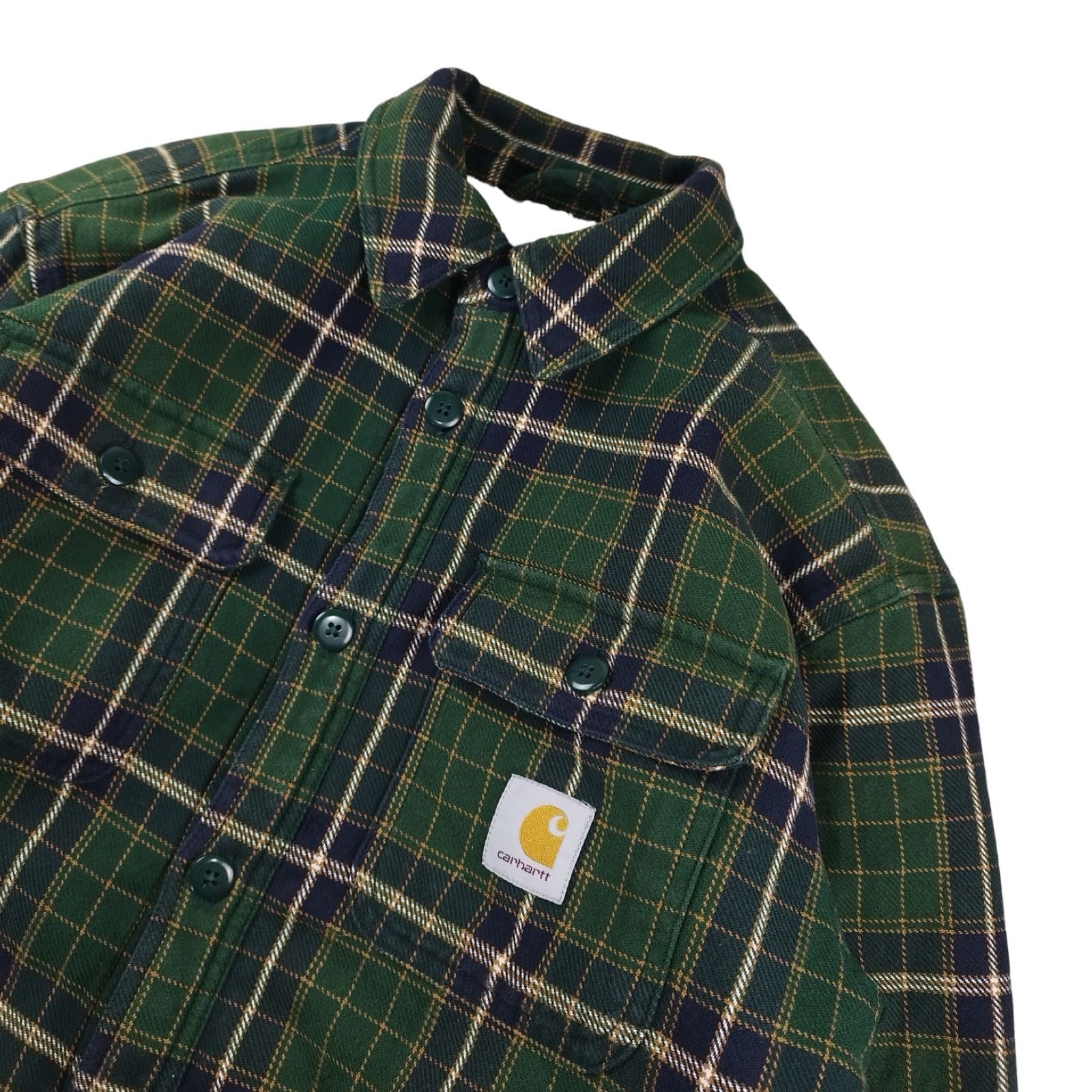 Carhartt - Surchemise molletonnée vert taille M - Le Saptuaire