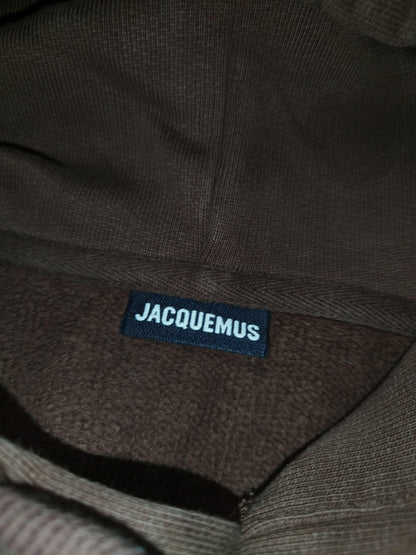 Jacquemus - Pull à capuche marron taille M - Le Saptuaire