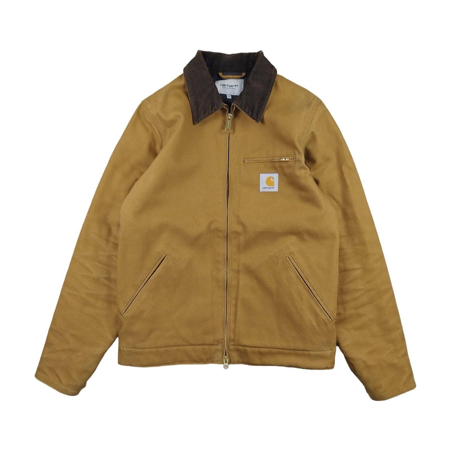 Carhartt - Veste « Détroit Jacket » moutarde taille S - Le Saptuaire