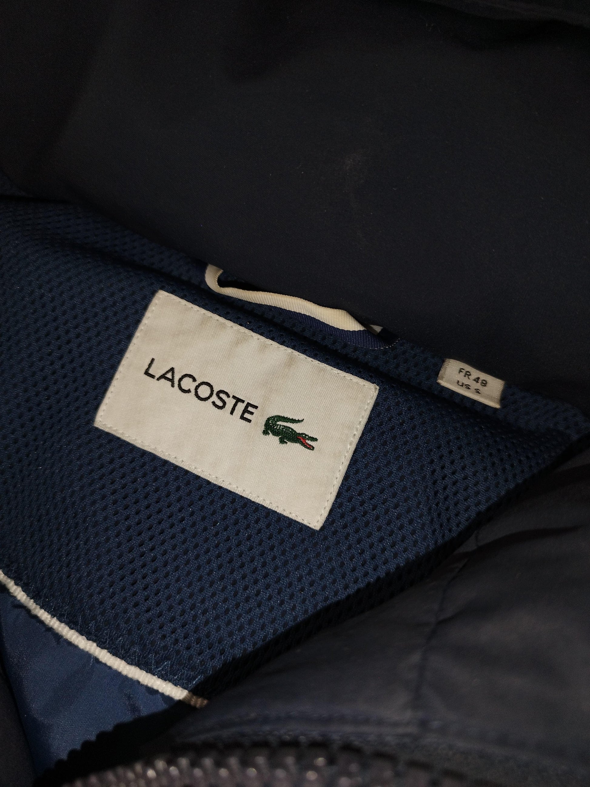 Lacoste - Doudoune bleu marine taille S - Le Saptuaire