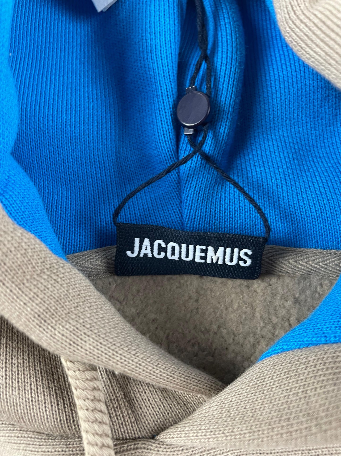 Jacquemus - Pull à capuche crème taille XS neuf avec étiquette