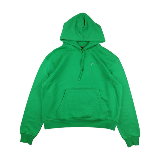 Jacquemus - Pull à capuche vert taille L - Le Saptuaire