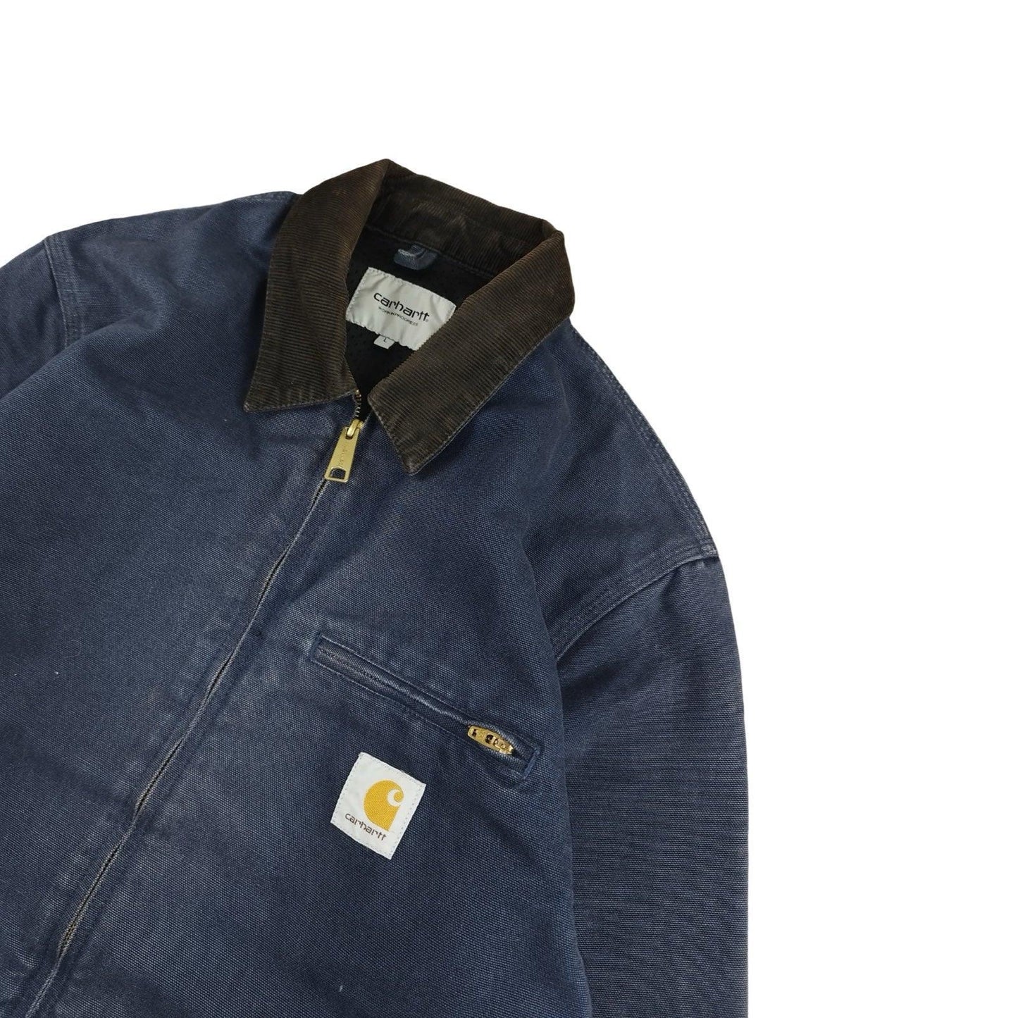 Carhartt - Veste « Détroit Jacket »bleu marine taille L - Le Saptuaire