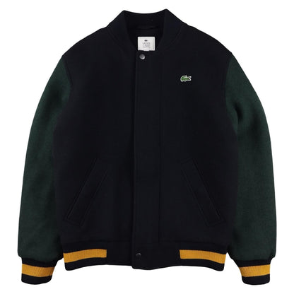 Lacoste - Varsity Jacket en laine vert foncé taille S - Le Saptuaire