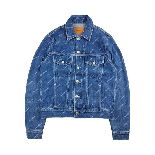 Sandro - Veste en jean bleu délavé taille M - Le Saptuaire