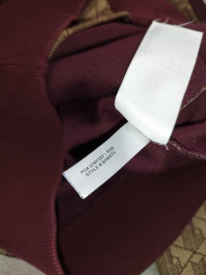 Lacoste - Veste zippée marron et beige taille S - Le Saptuaire