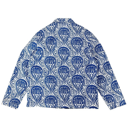 Veste à motifs bleu taille M - Le Saptuaire