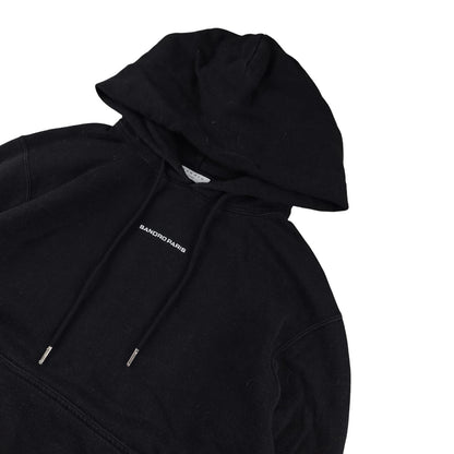 Sandro - Pull à capuche noir taille M - Le Saptuaire