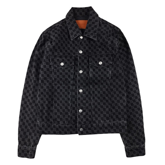 Sandro - Veste en jean noire taille M - Le Saptuaire