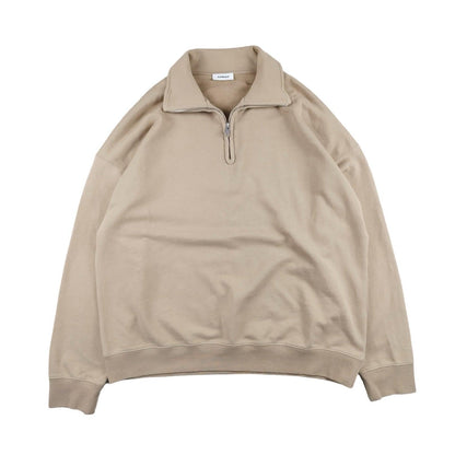 Sandro - Sweat à col cheminé beige taille L - Le Saptuaire