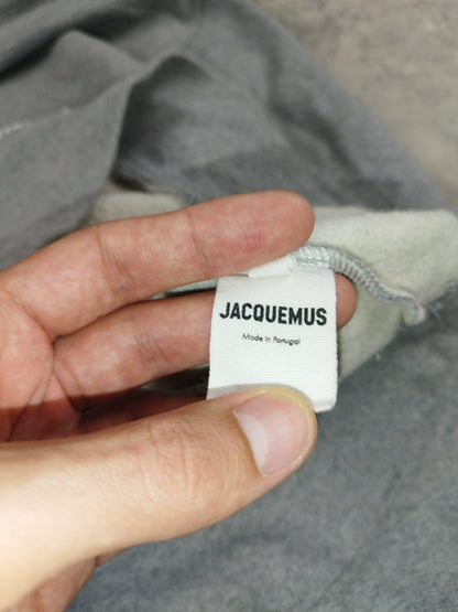 Jacquemus - Pull à capuche gris taille XS - Le Saptuaire