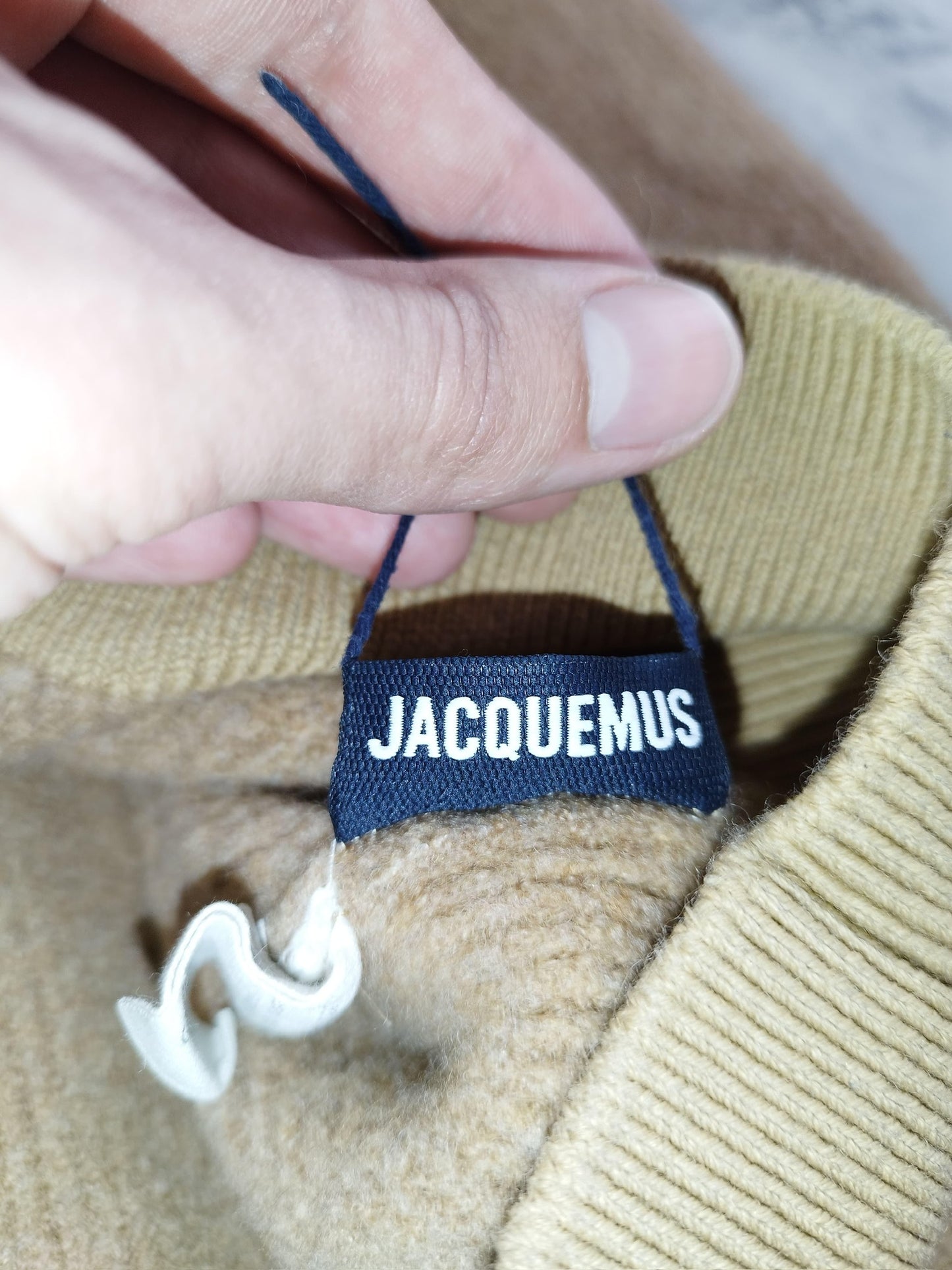 Jacquemus « La maille Berger » - Pull en laine beige S